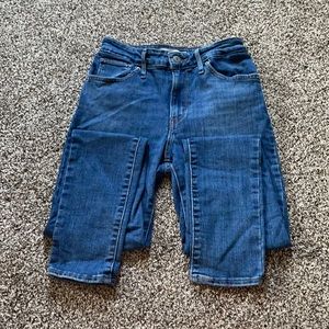 Levi High Rise Skinny Jean